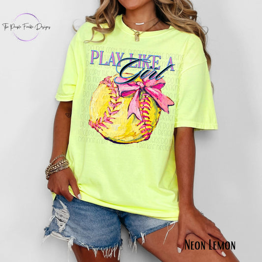 Play Like A Softball Girl