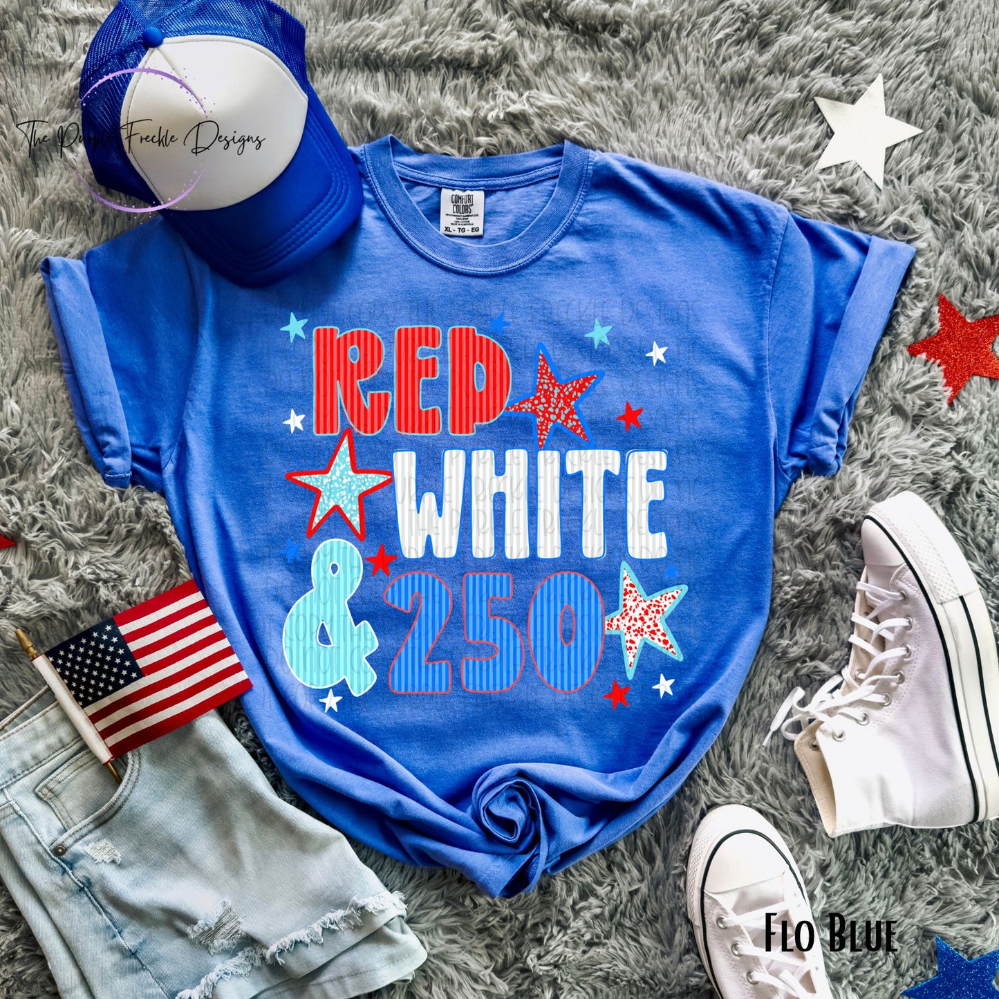 Red White and 250