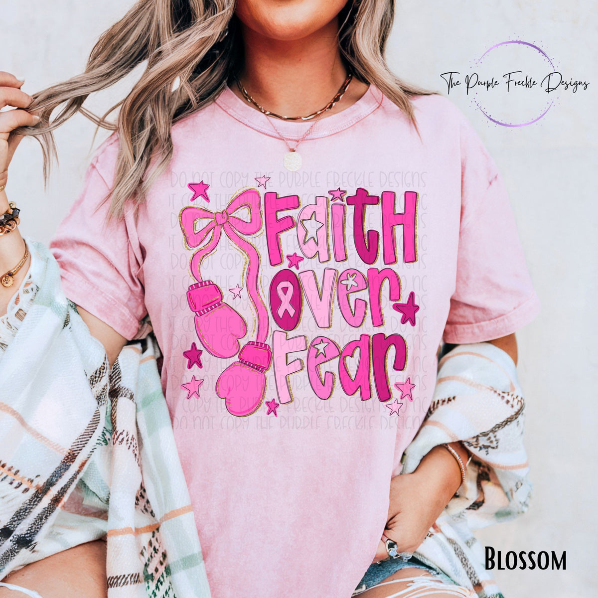 Pink Faith Over Fear