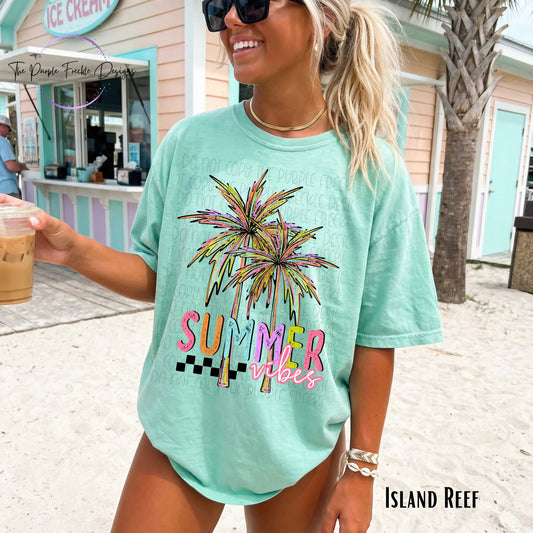 Summer Vibes Palm Trees