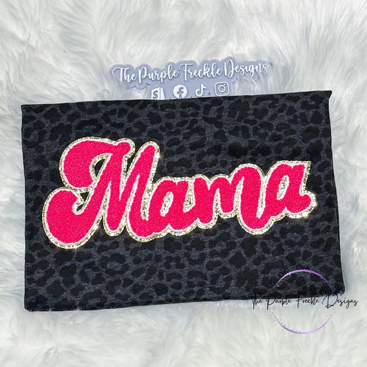 Hot Pink Mama Chenille Patch