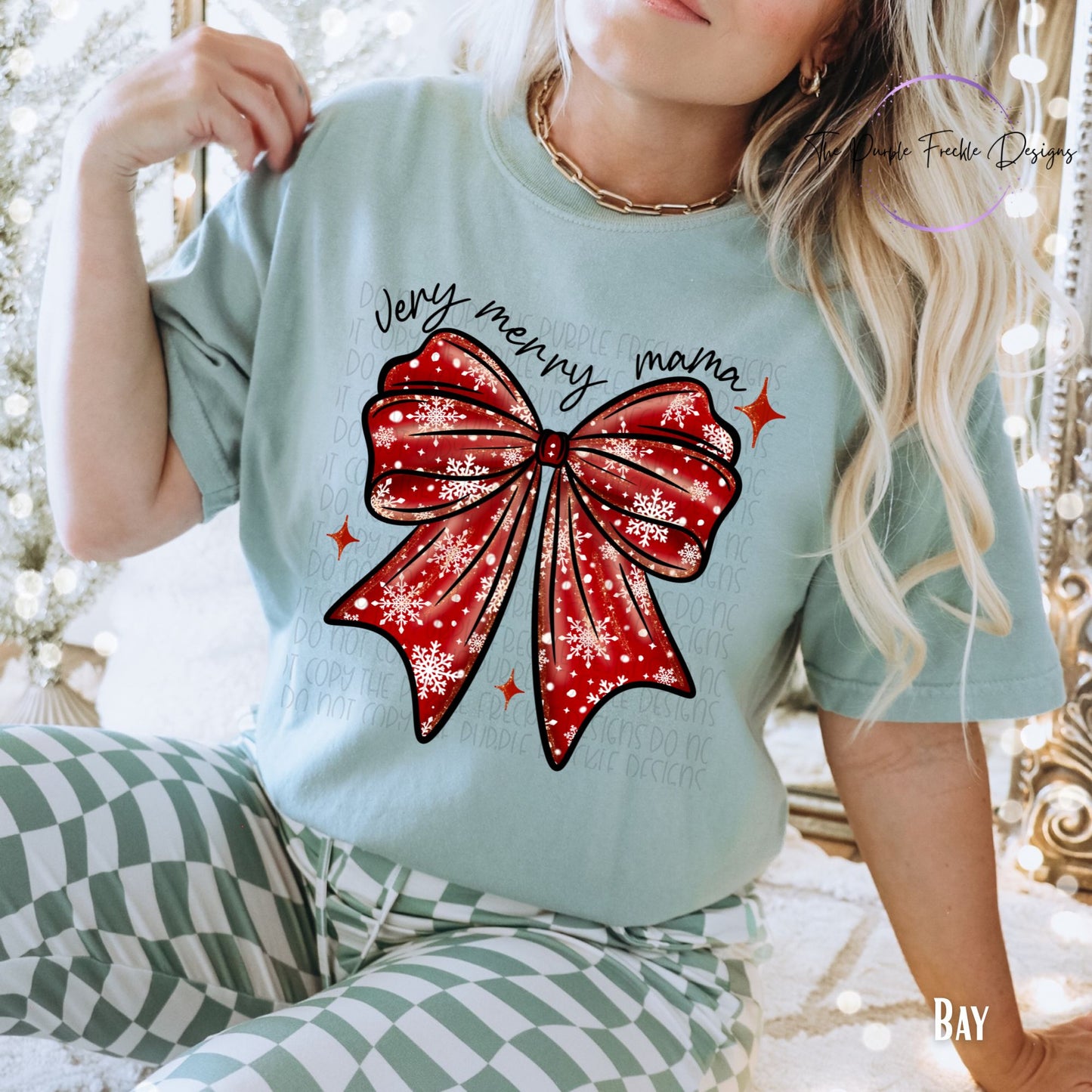 Very Merry Mama Bow