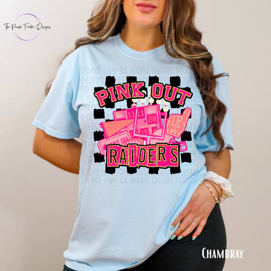 Pink Out Mascot