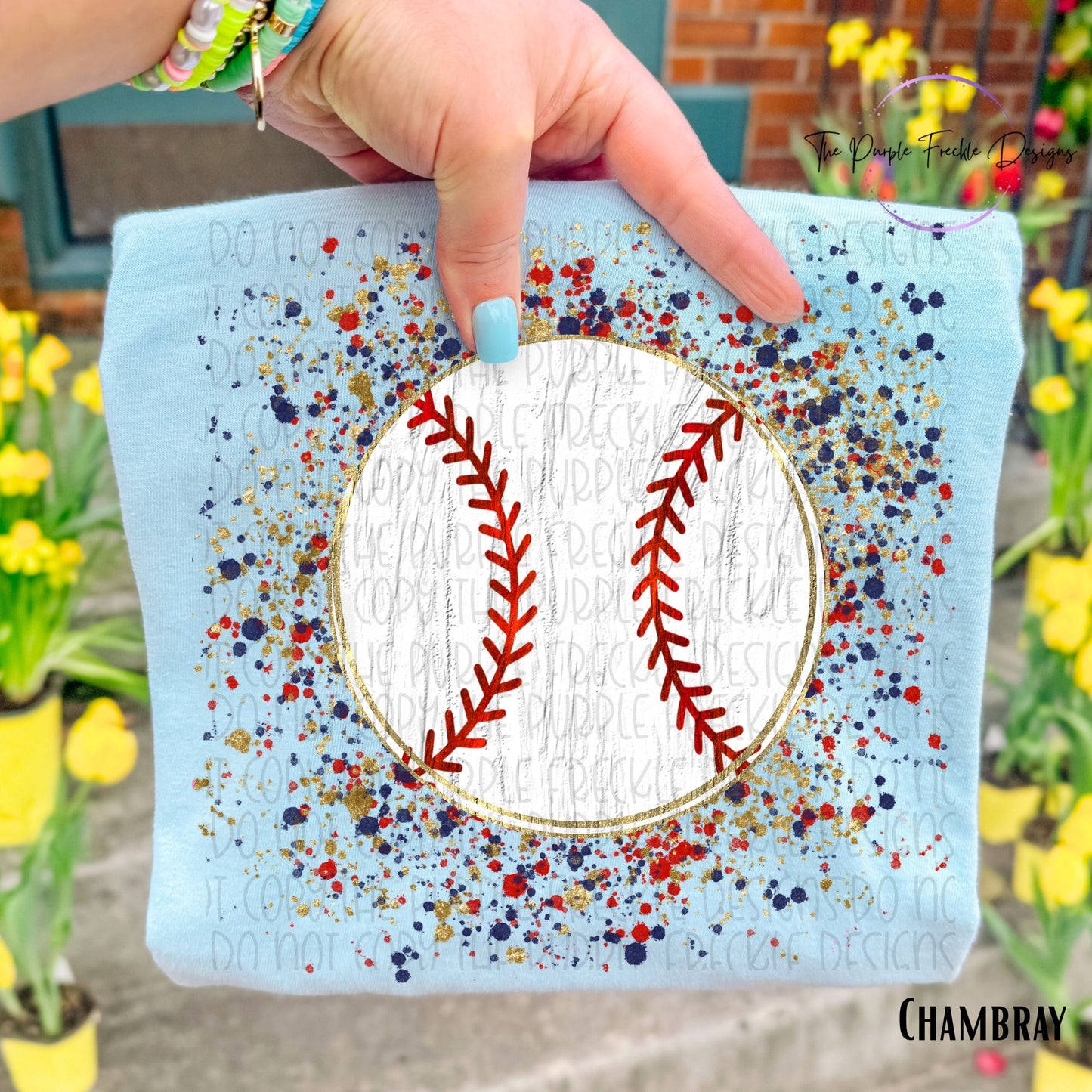 Baseball Splatter