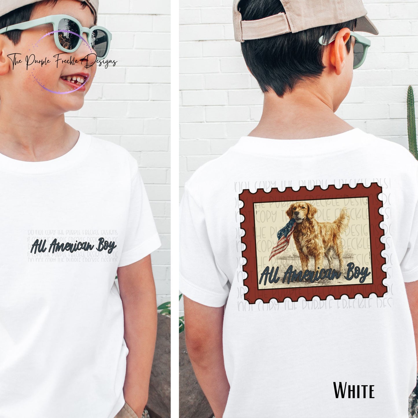 All American Boy Golden Retriever