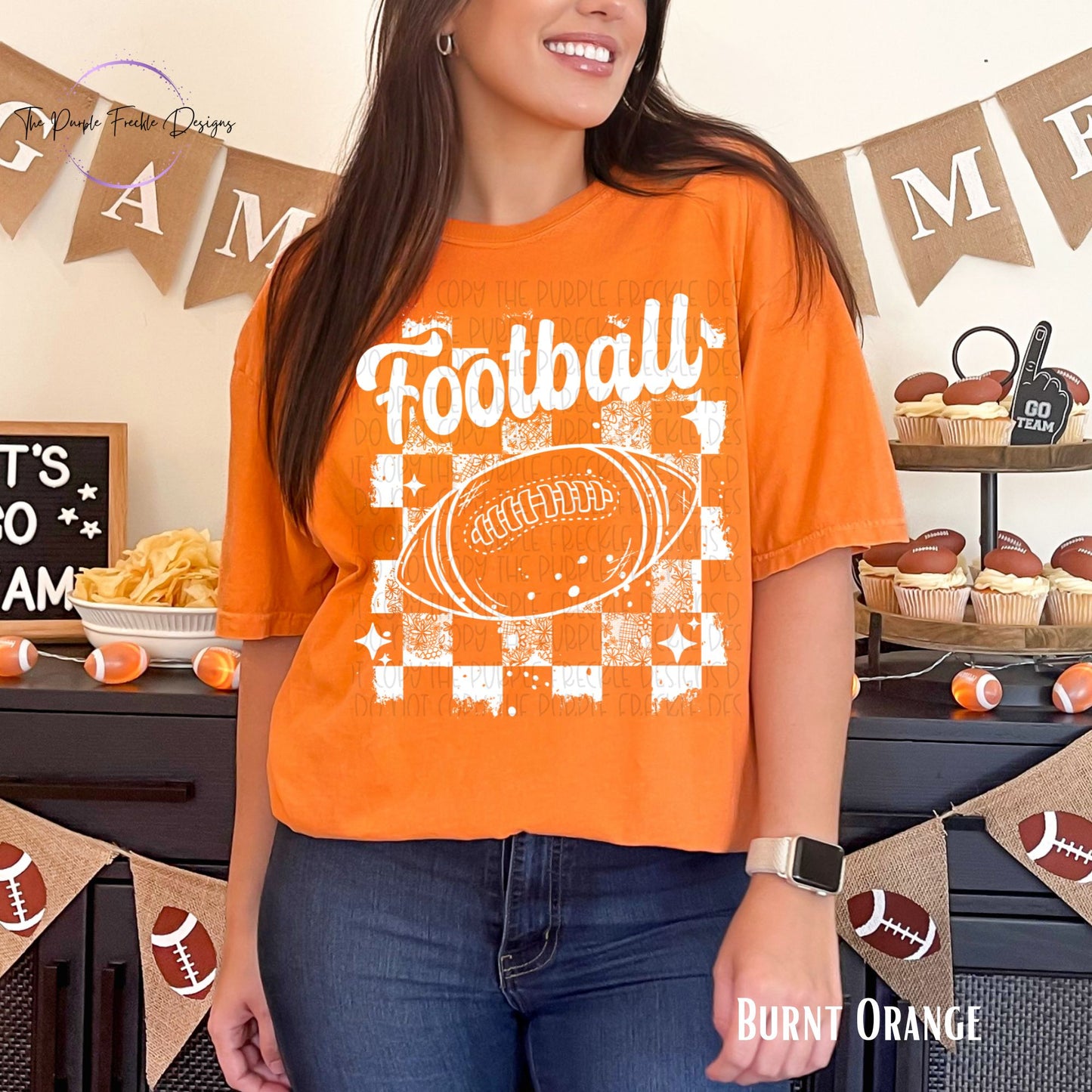 Football Checker Distressed