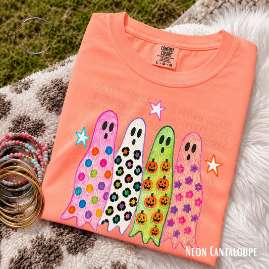 Fun Funky Ghosts