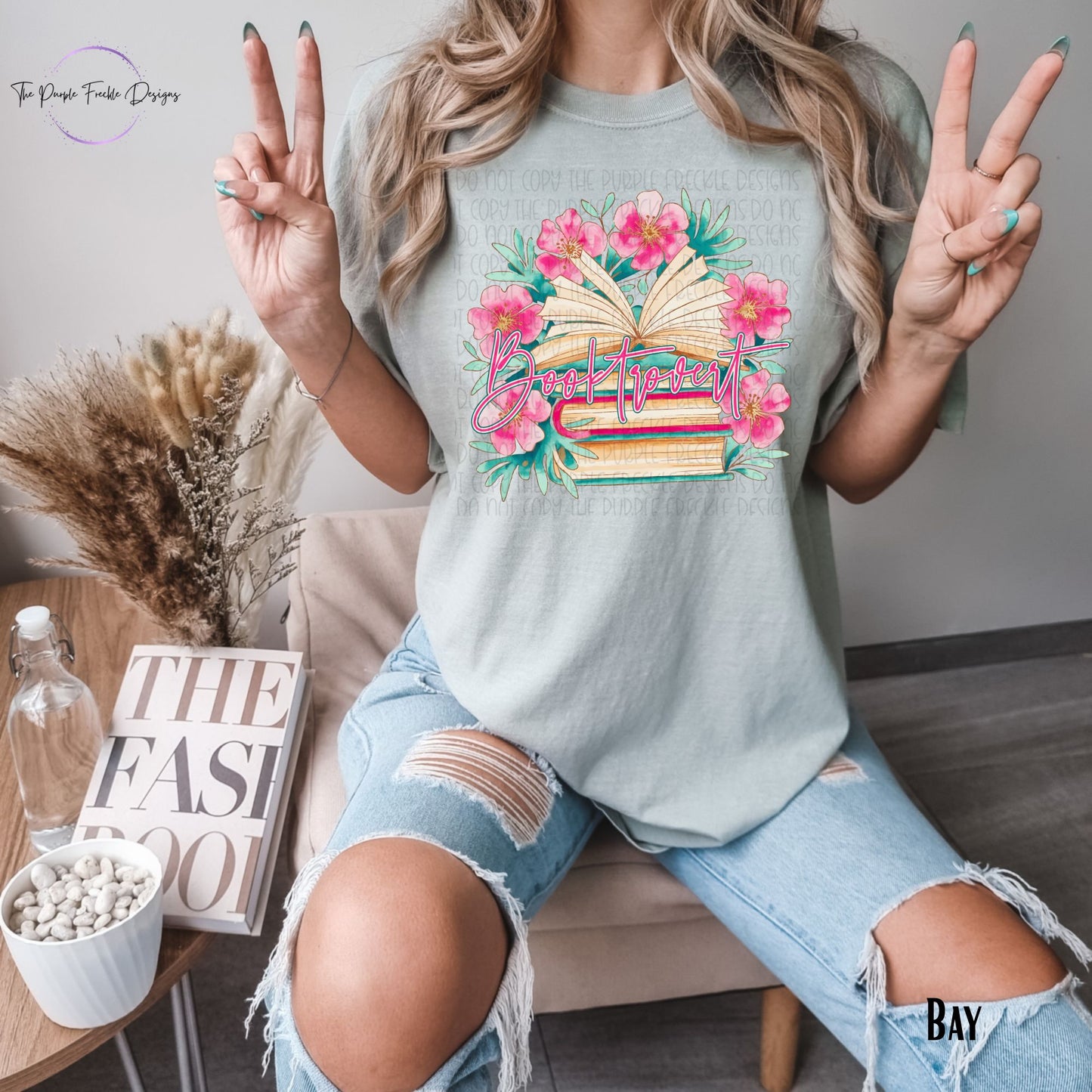 Floral Booktrovert
