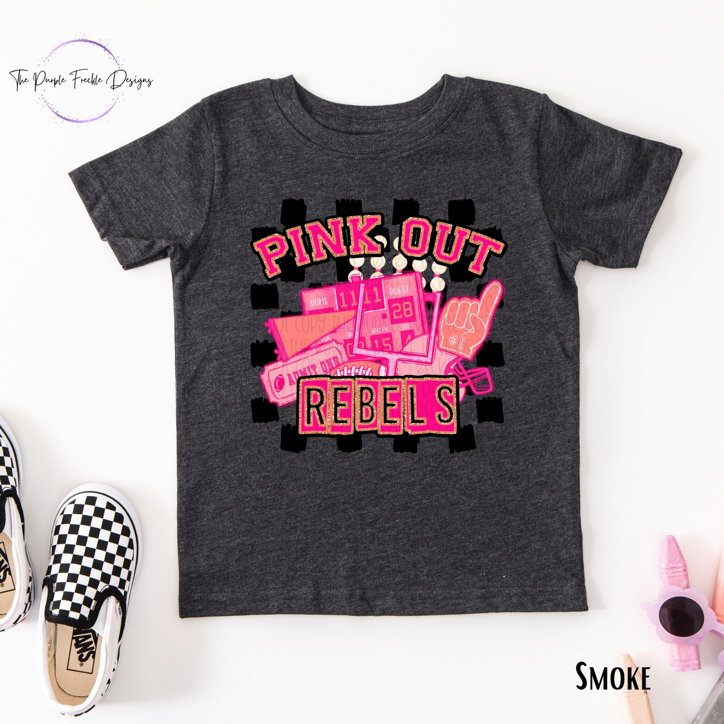 Pink Out Mascot Kids