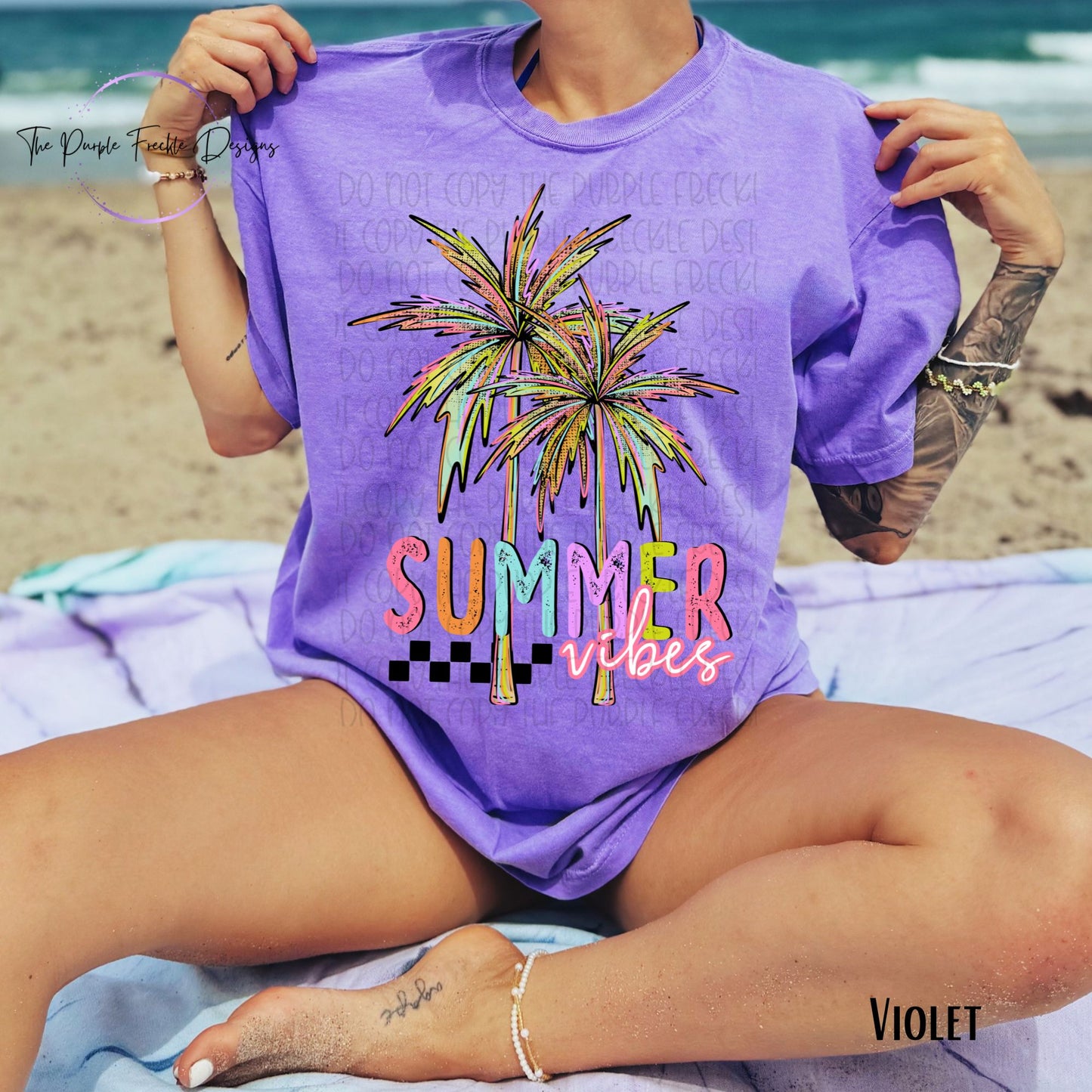 Summer Vibes Palm Trees