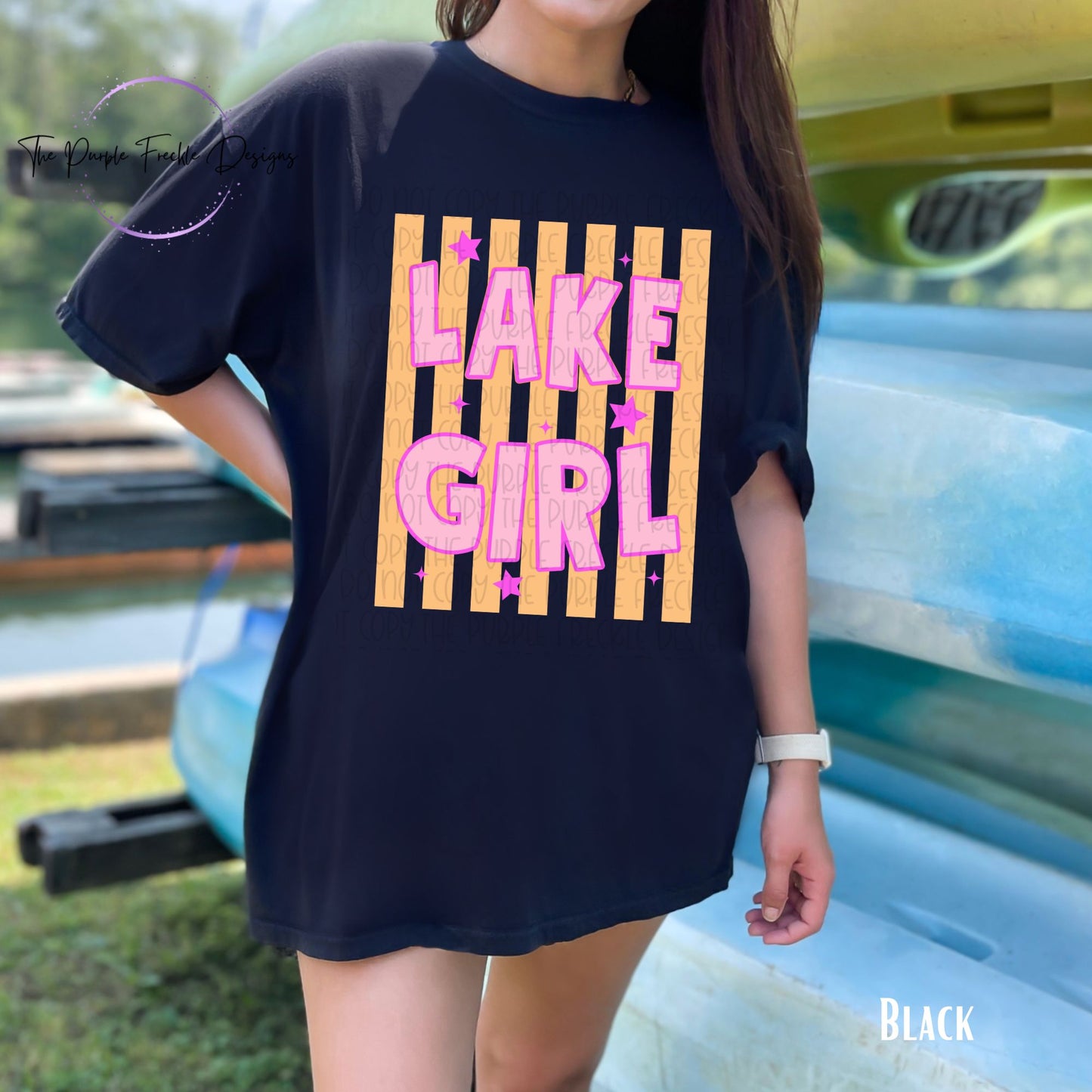 Lake Girl Stripes