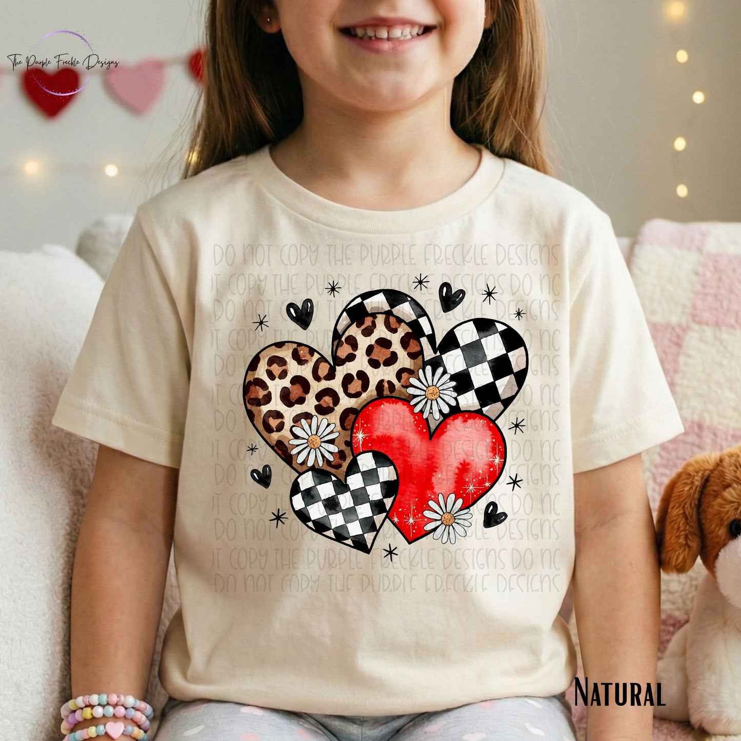 Checker Hearts