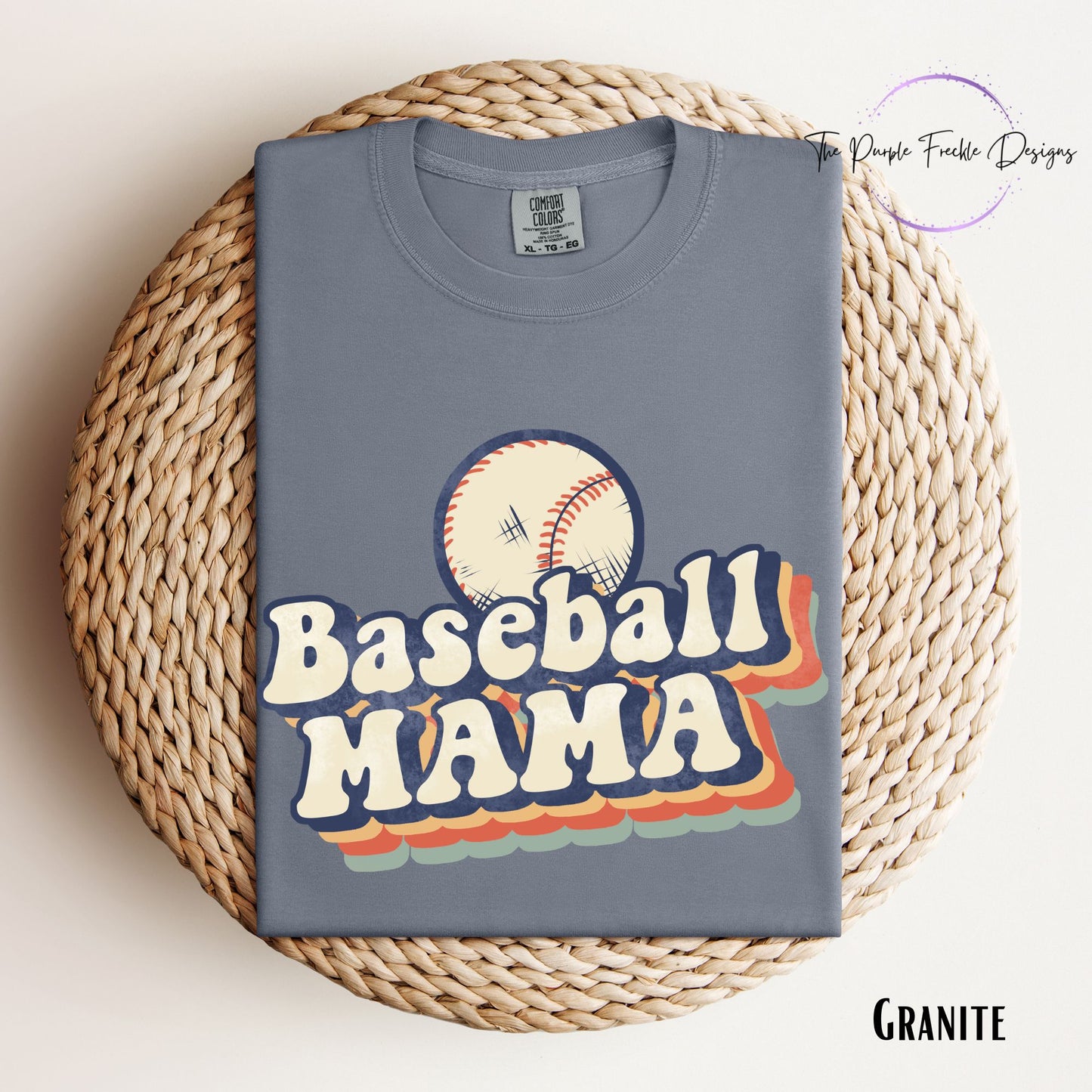 Vintage Baseball Mama