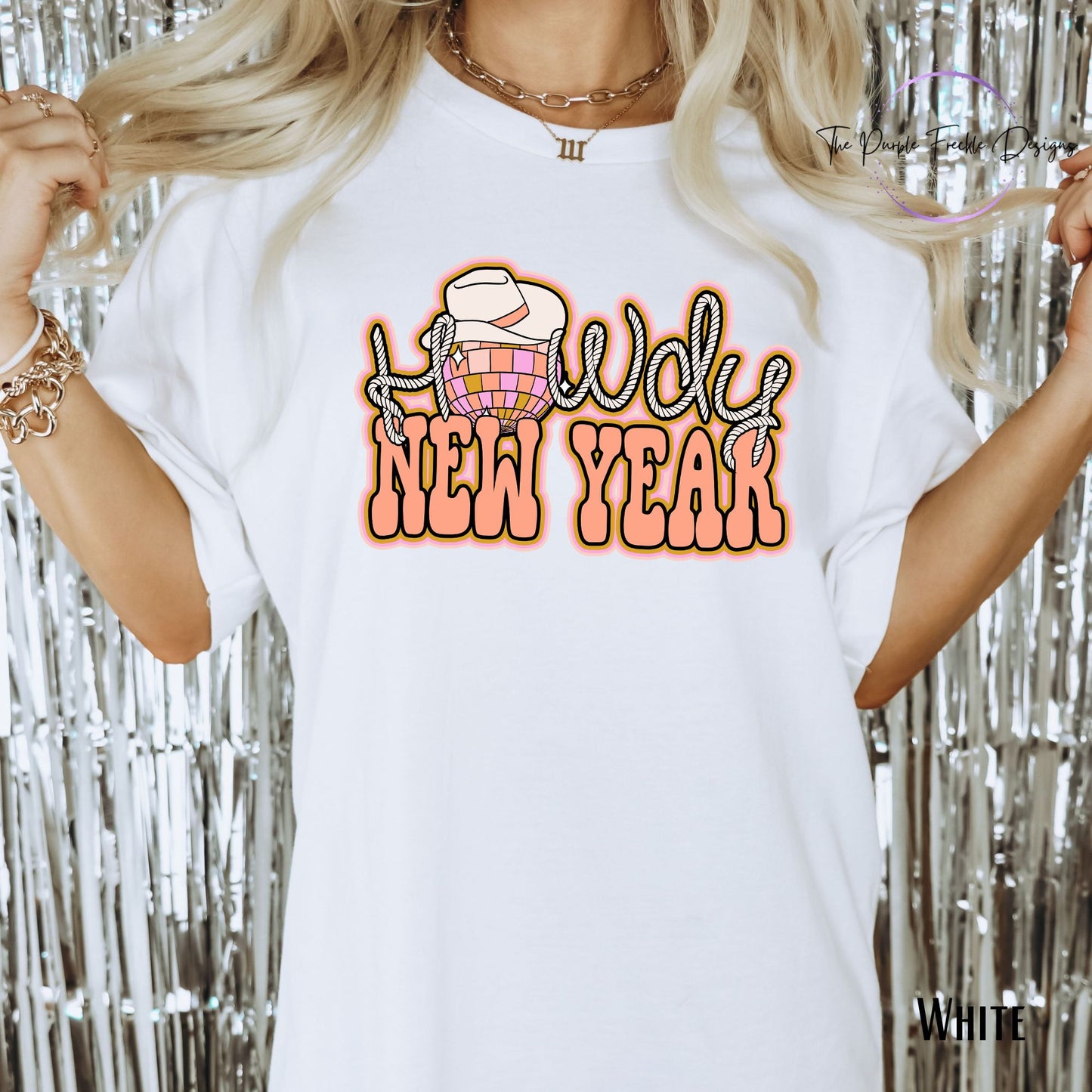 Retro Howdy New Year