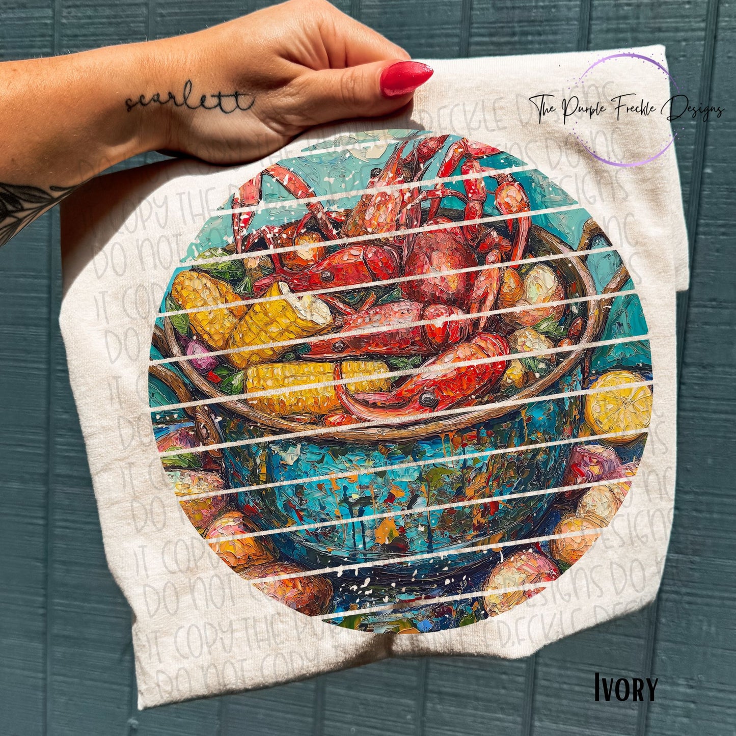 Crawfish Painting