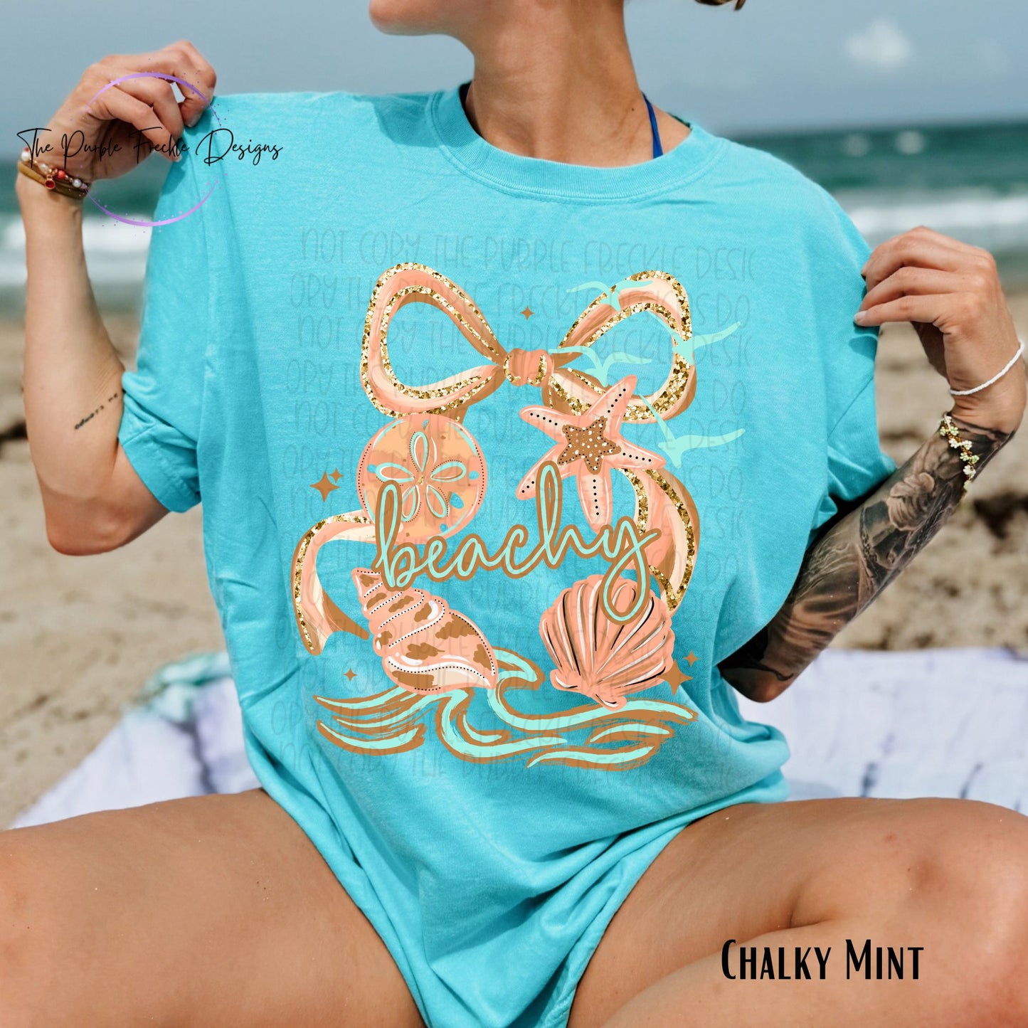 Beachy Shells and Bow