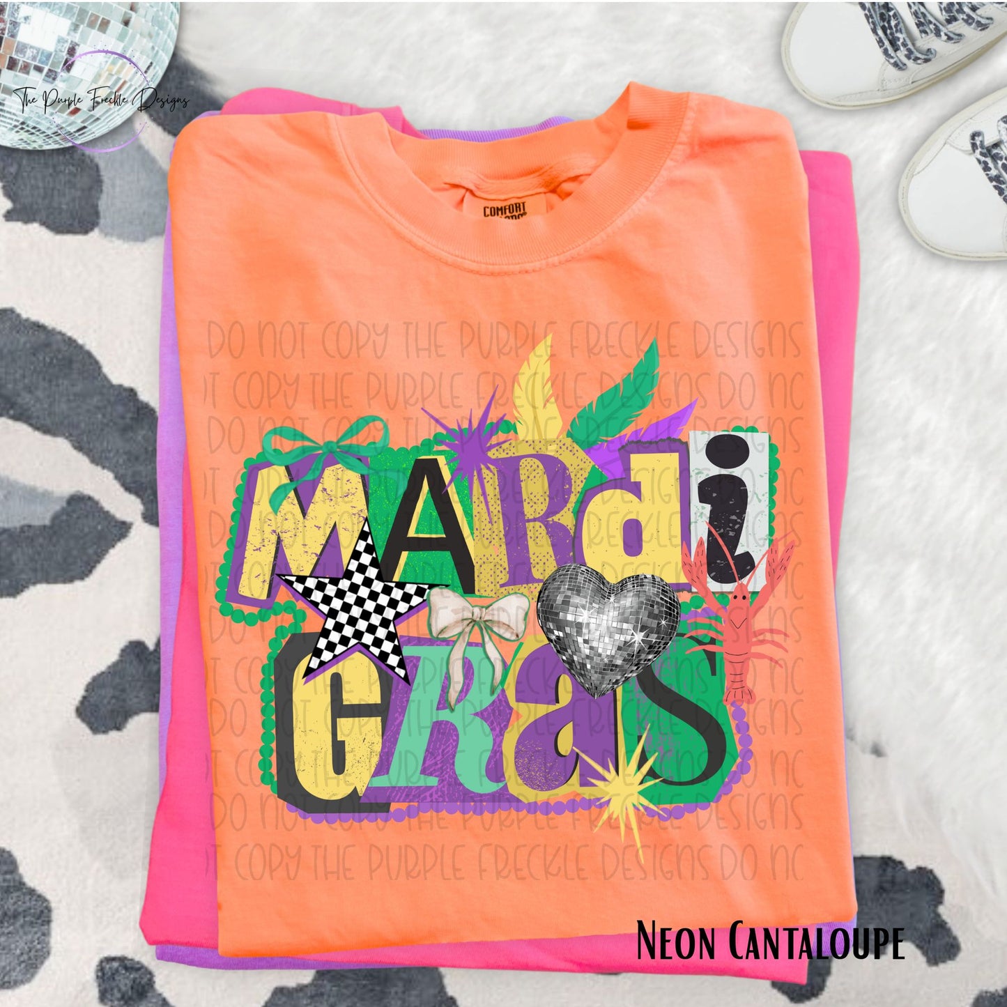 Torn Paper Mardi Gras