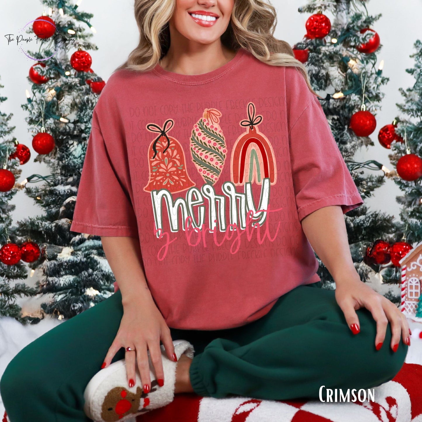 Merry and Bright Ornament