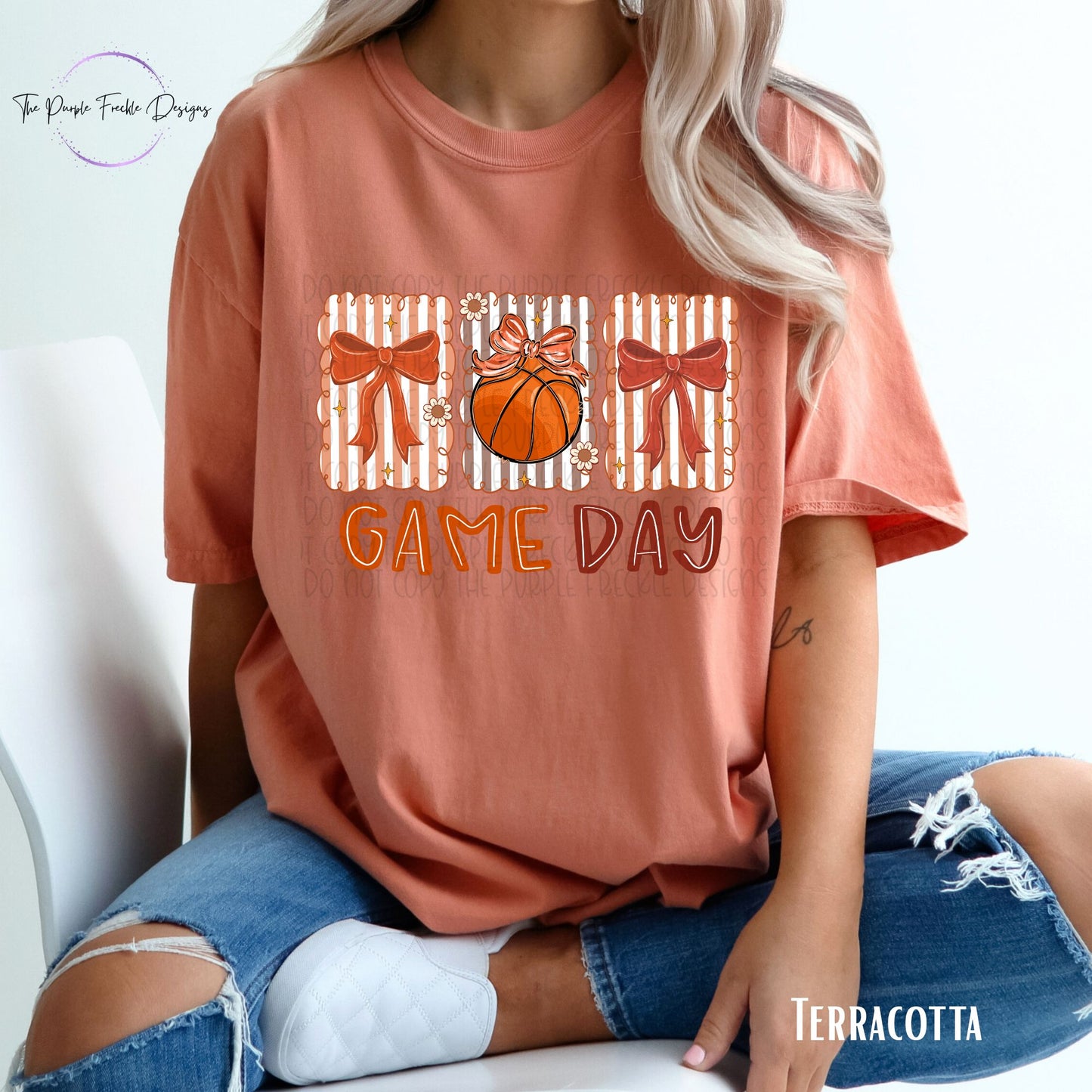Frilly Game Day Basketball