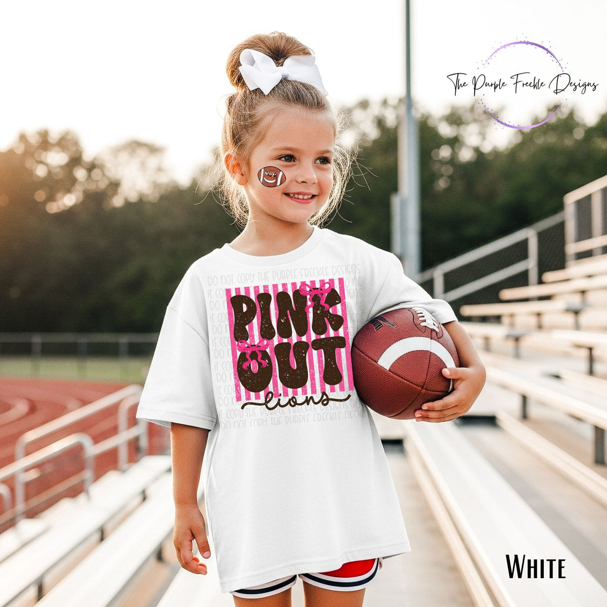 Girly Pink Out Mascot