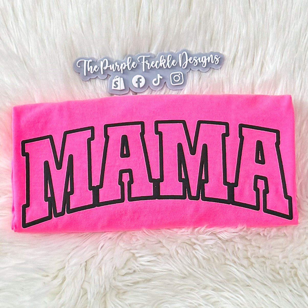 Mama Black Short Puff