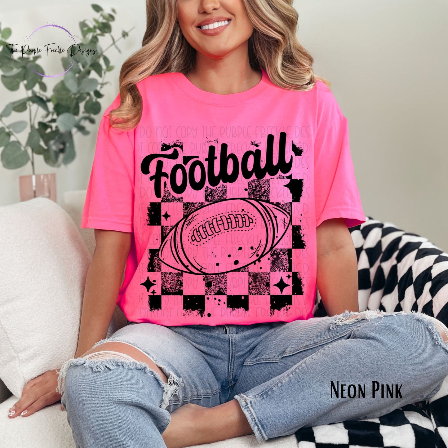 Football Checker Distressed