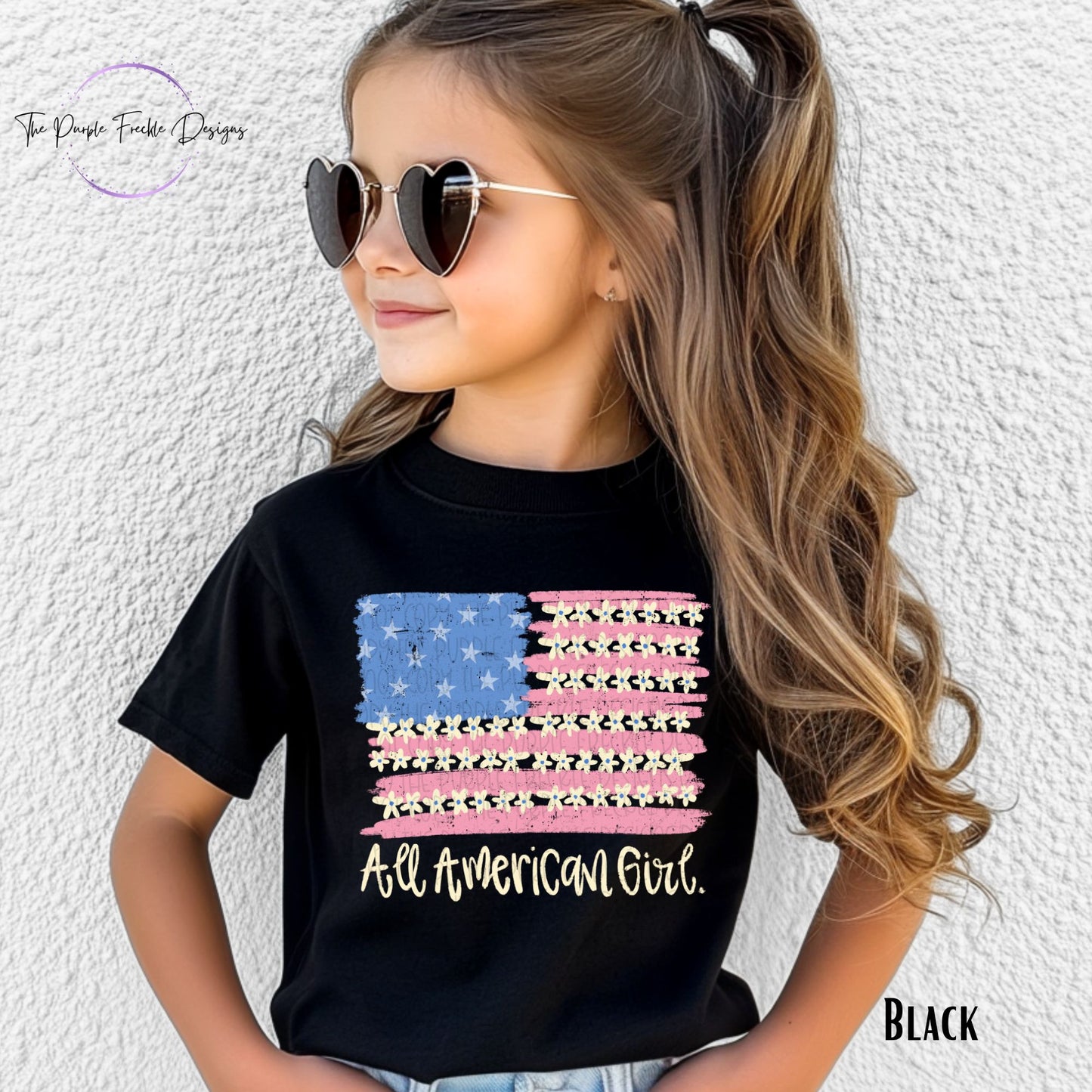 All American Girl Flag