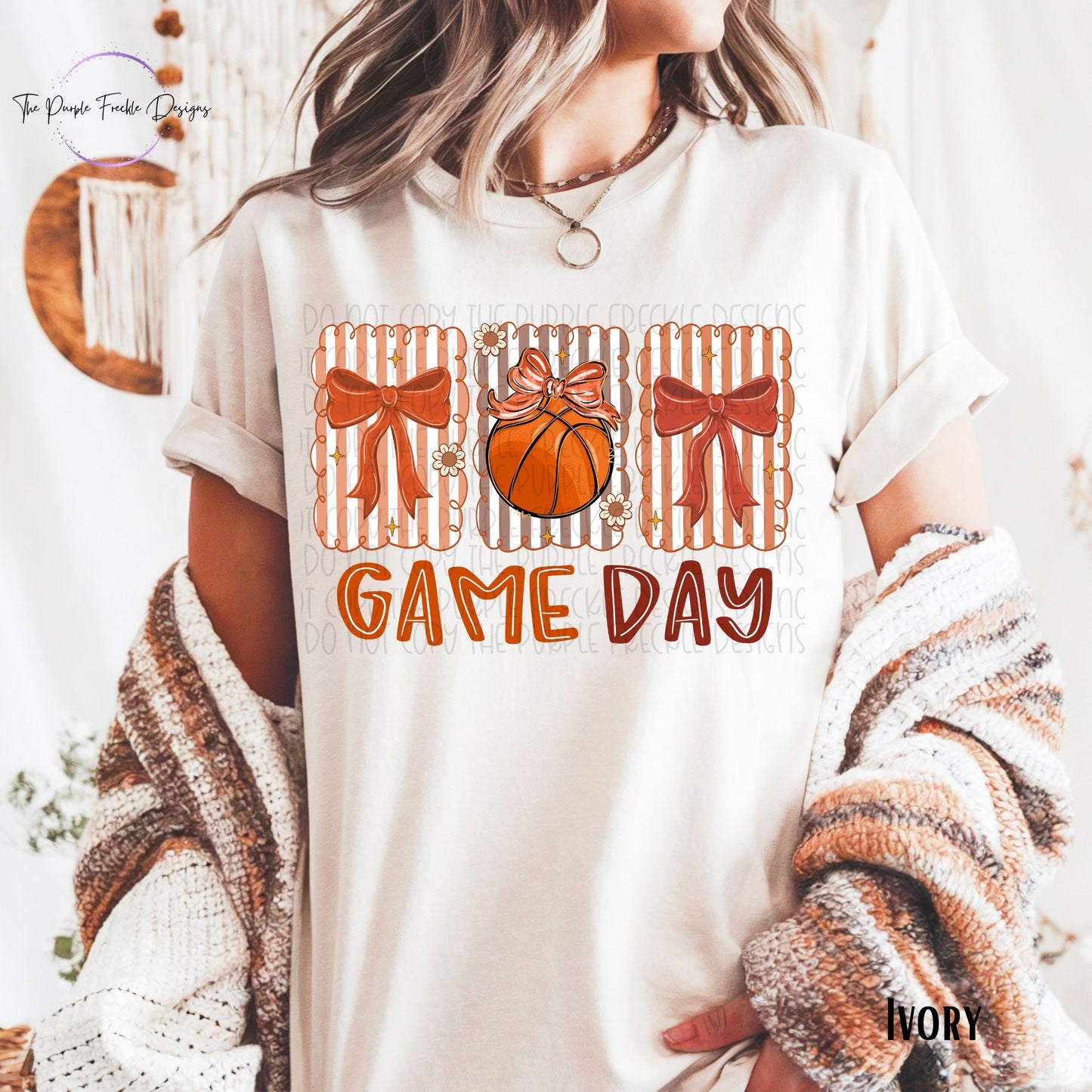 Frilly Game Day Basketball
