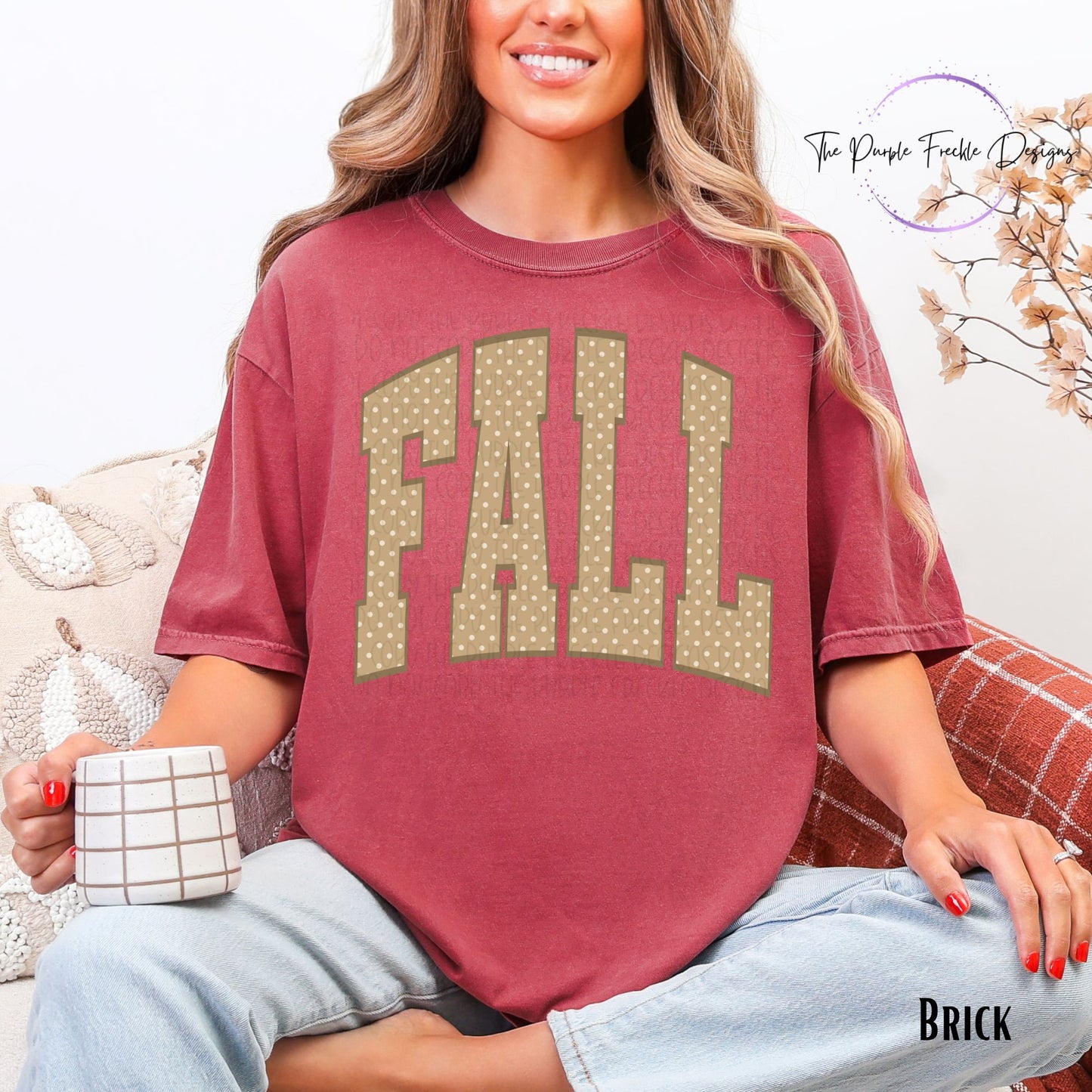 Fall Polka Dot