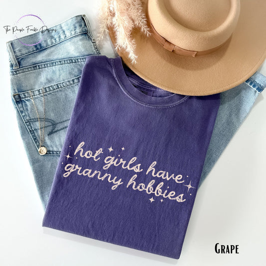 Hot Girls Have Granny Hobbies