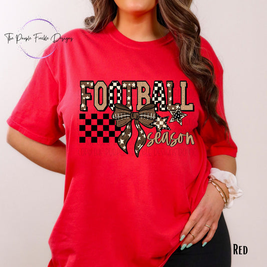 Football Season Bow