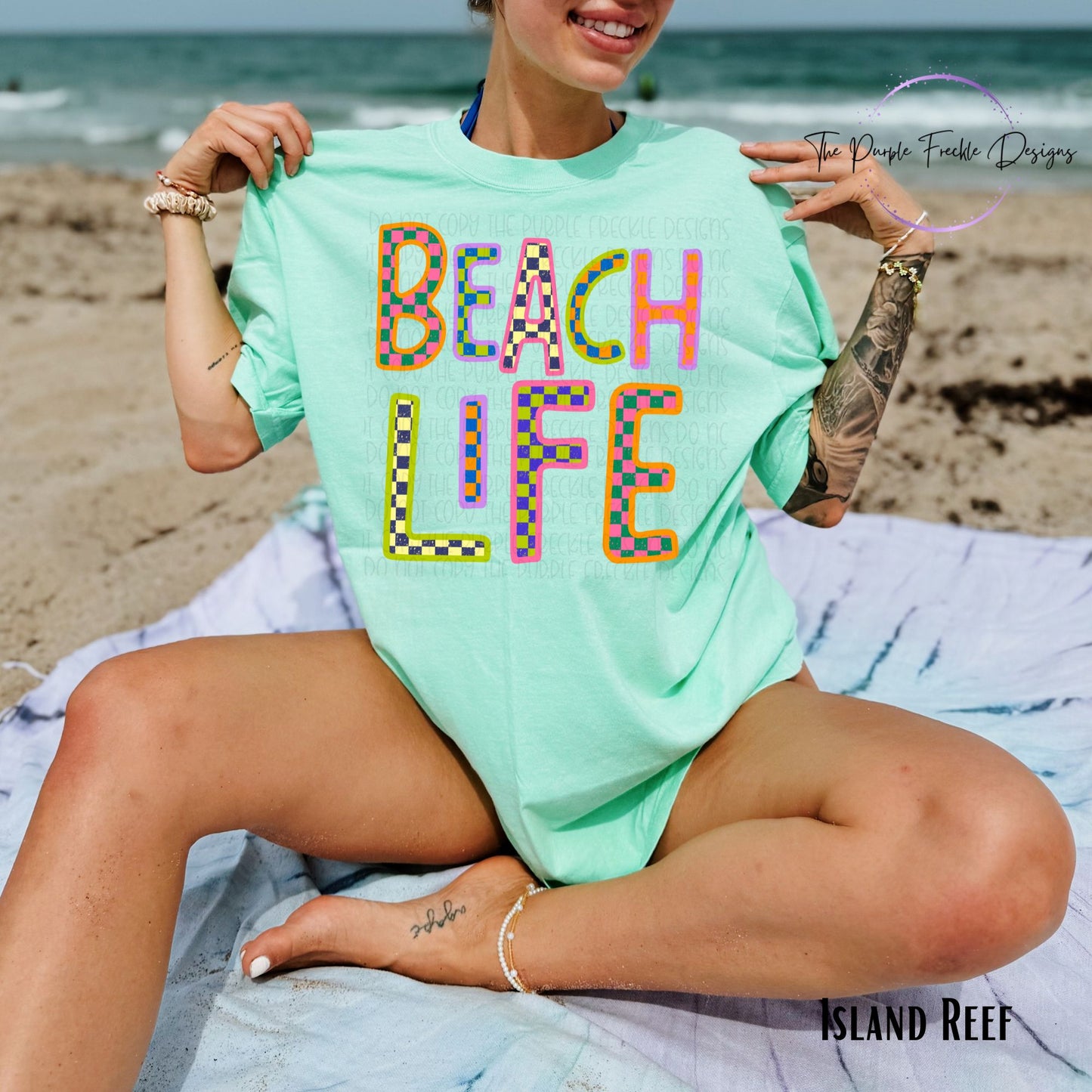 Checker Beach Life