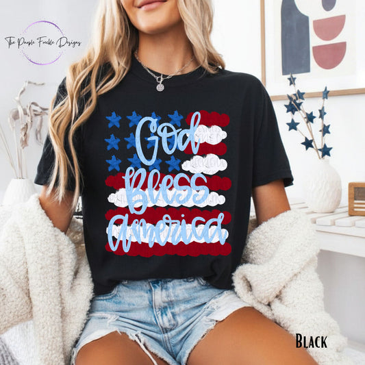 God Bless America Flag