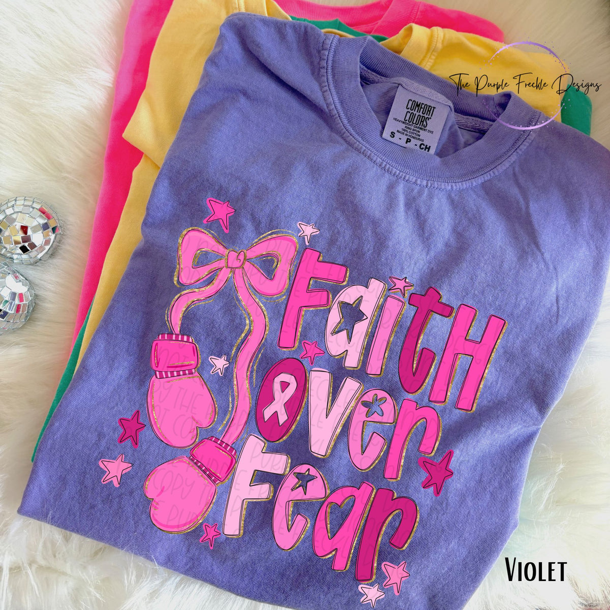 Pink Faith Over Fear