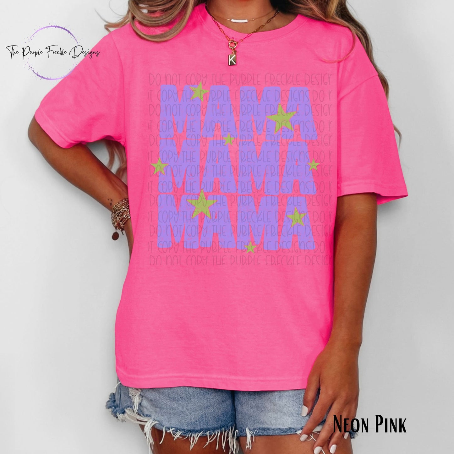 Mama Purple Stars