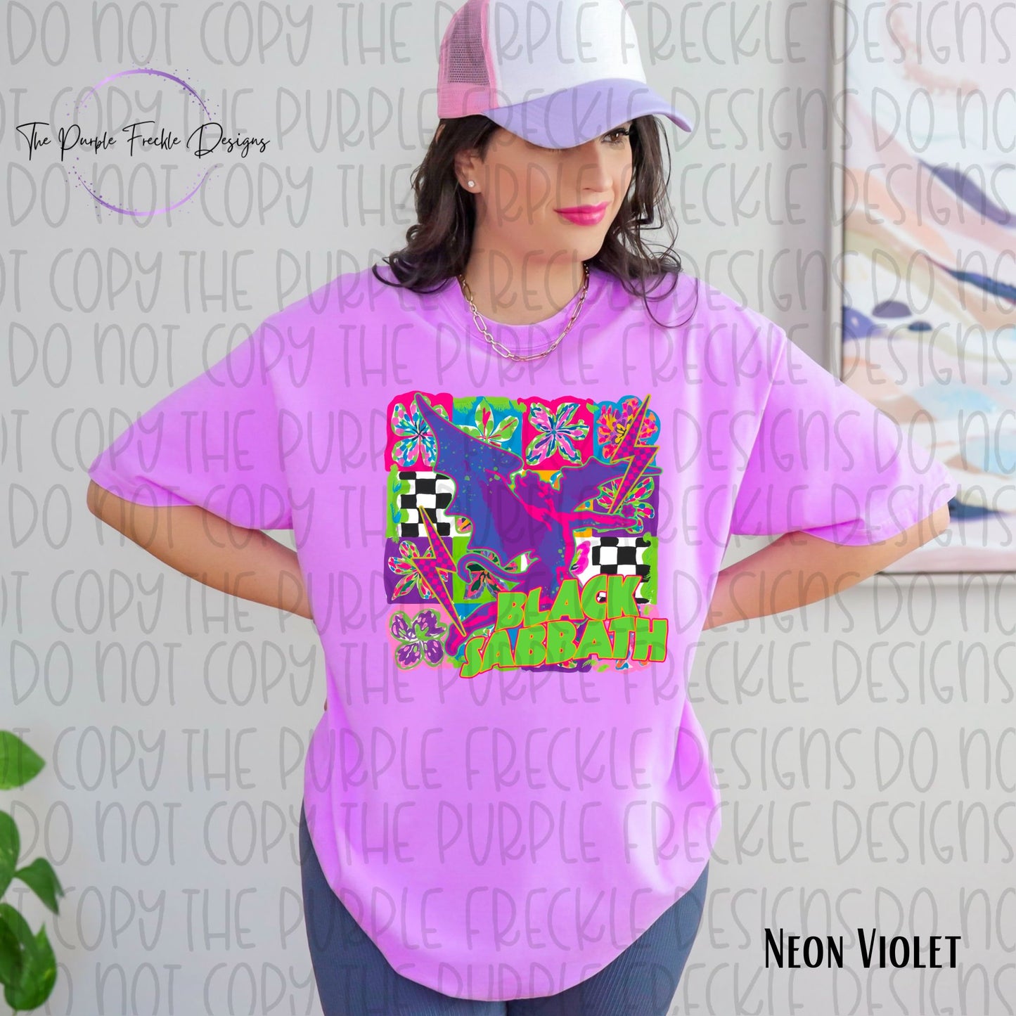 Neon Black Sab