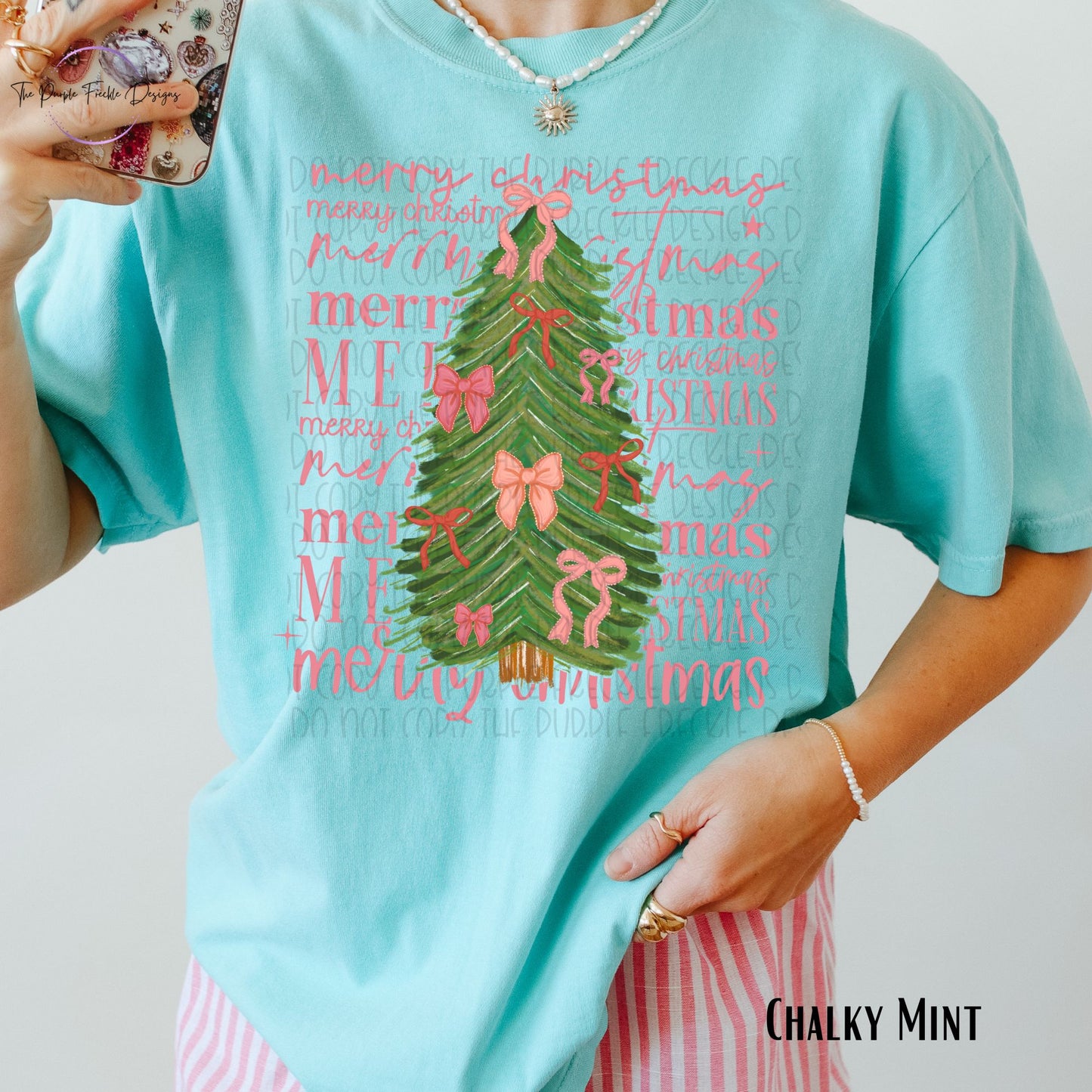 Merry Christmas Bow Tree