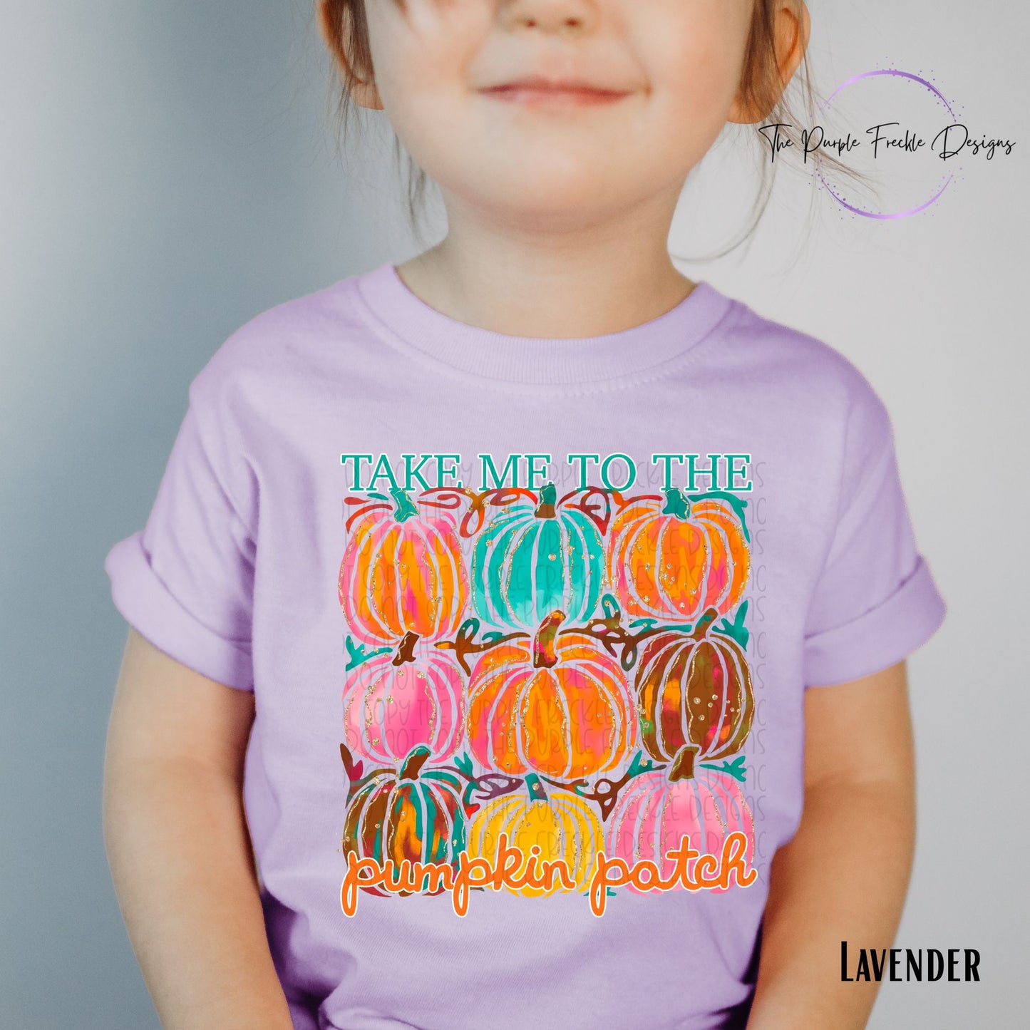 Watercolor Pumpkin Patch