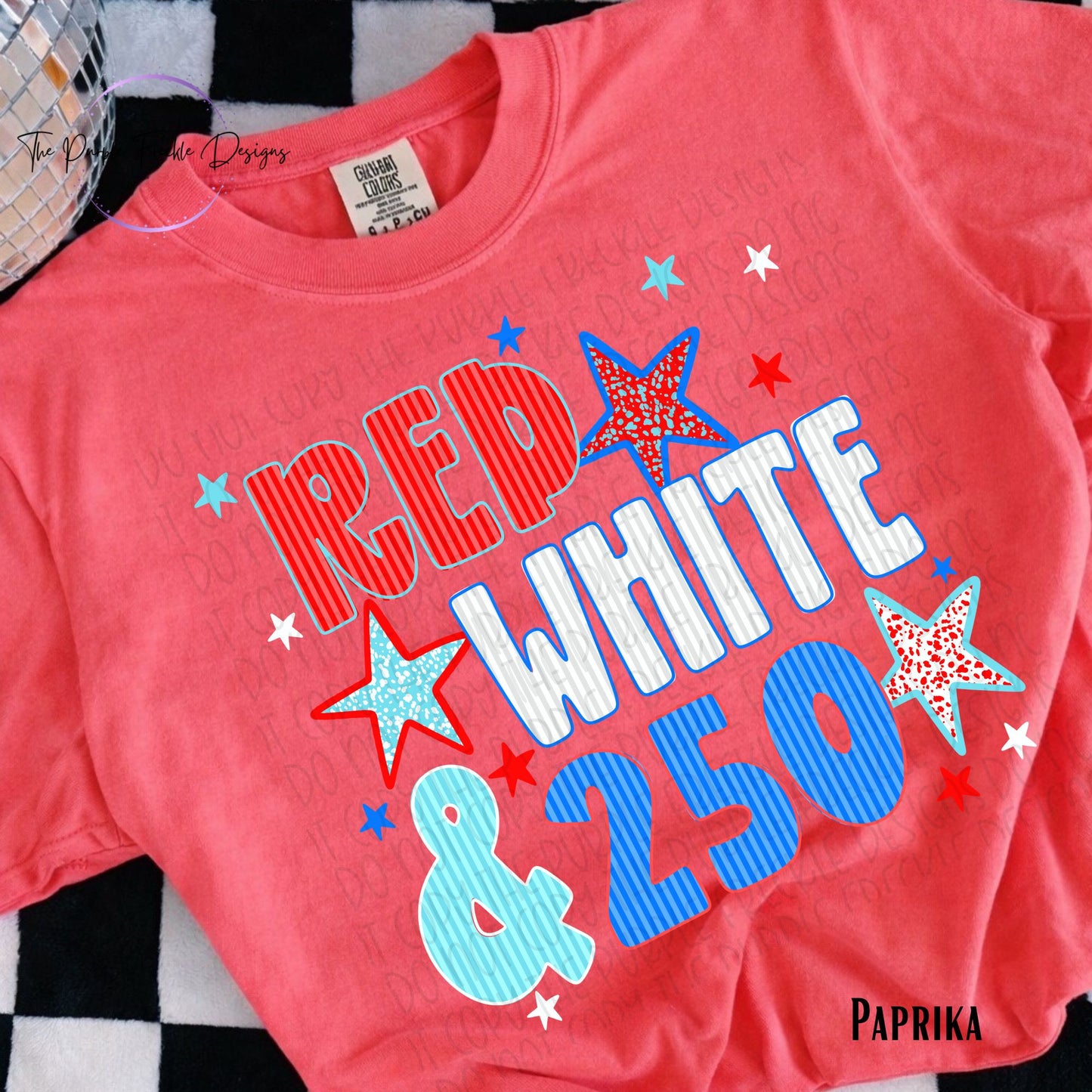 Red White and 250
