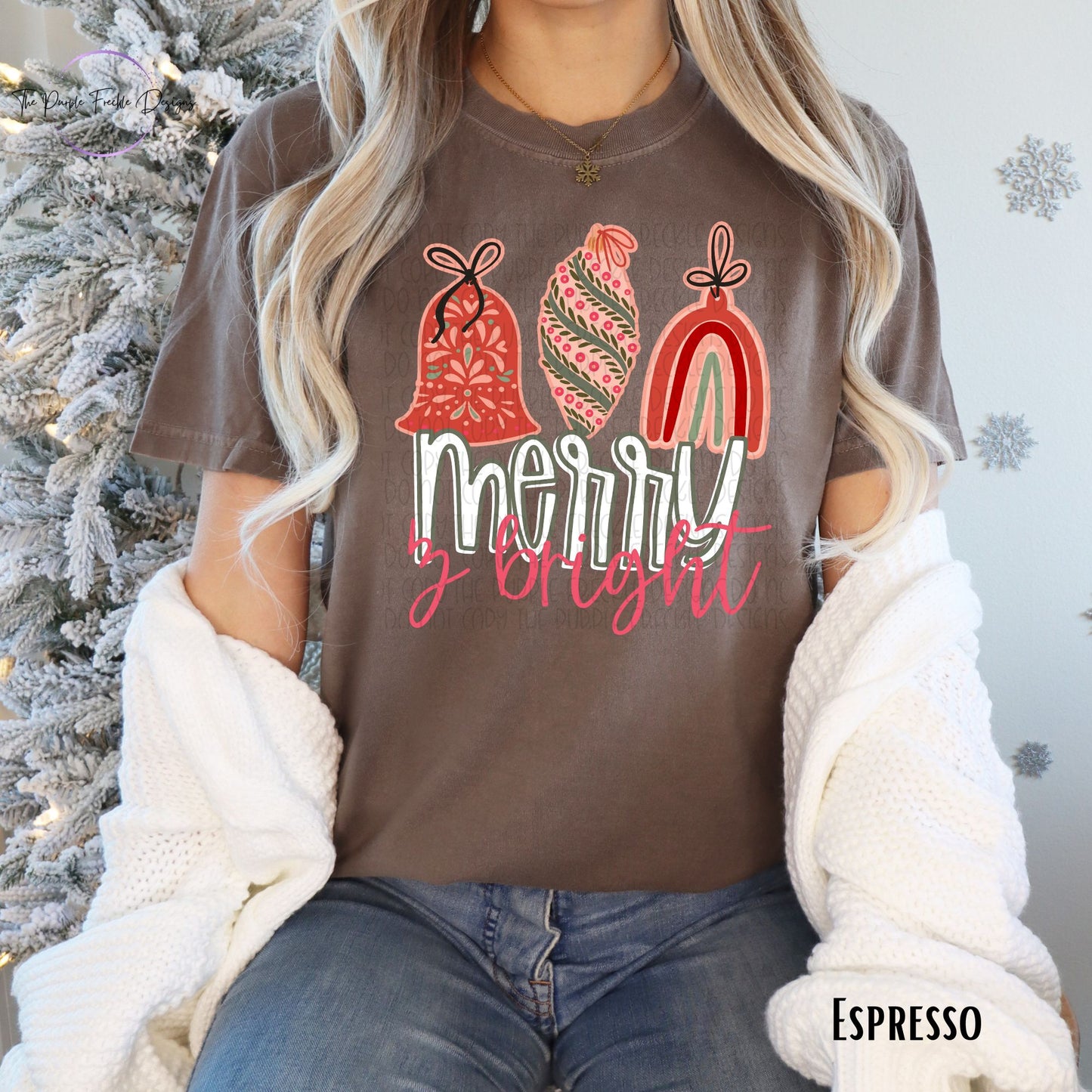 Merry and Bright Ornament