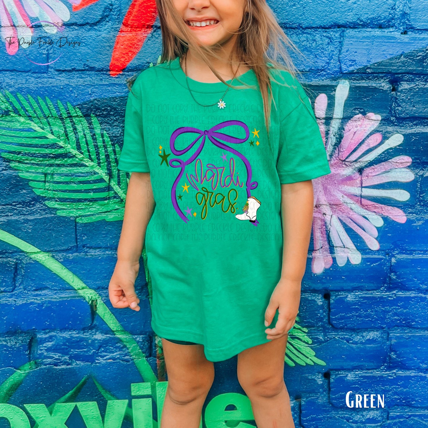 Cutie Mardi Gras Bow