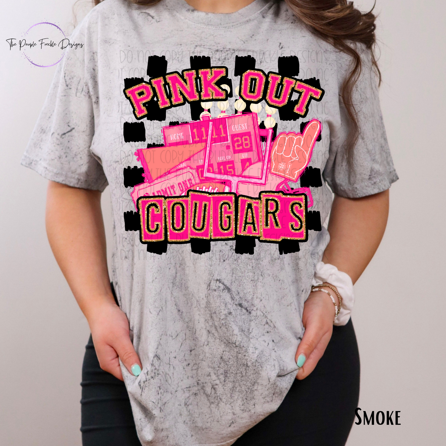 Pink Out Mascot