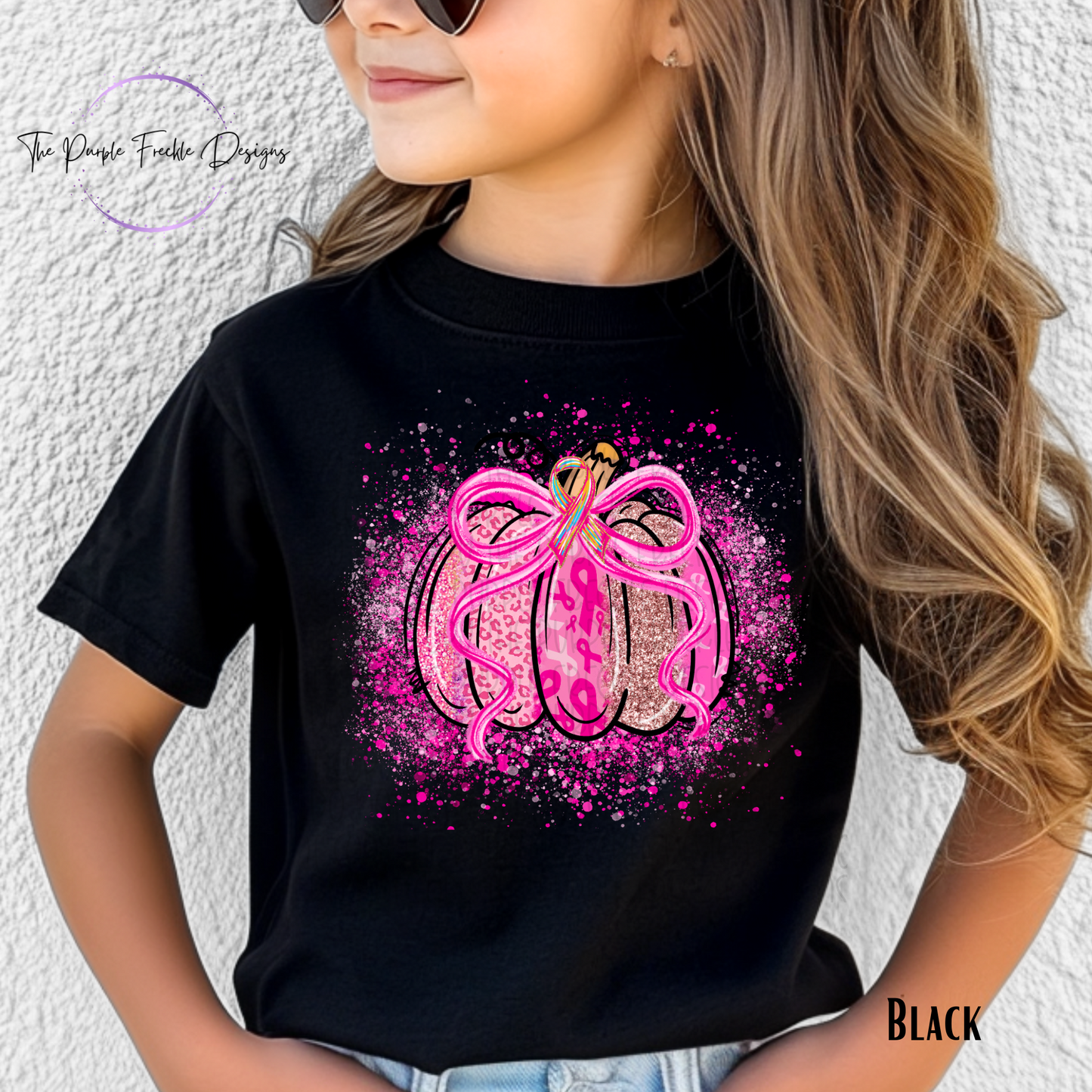 Pumpkin Breast Cancer Kids