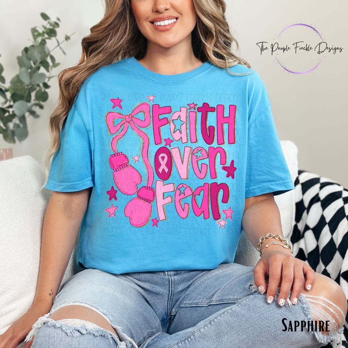 Pink Faith Over Fear