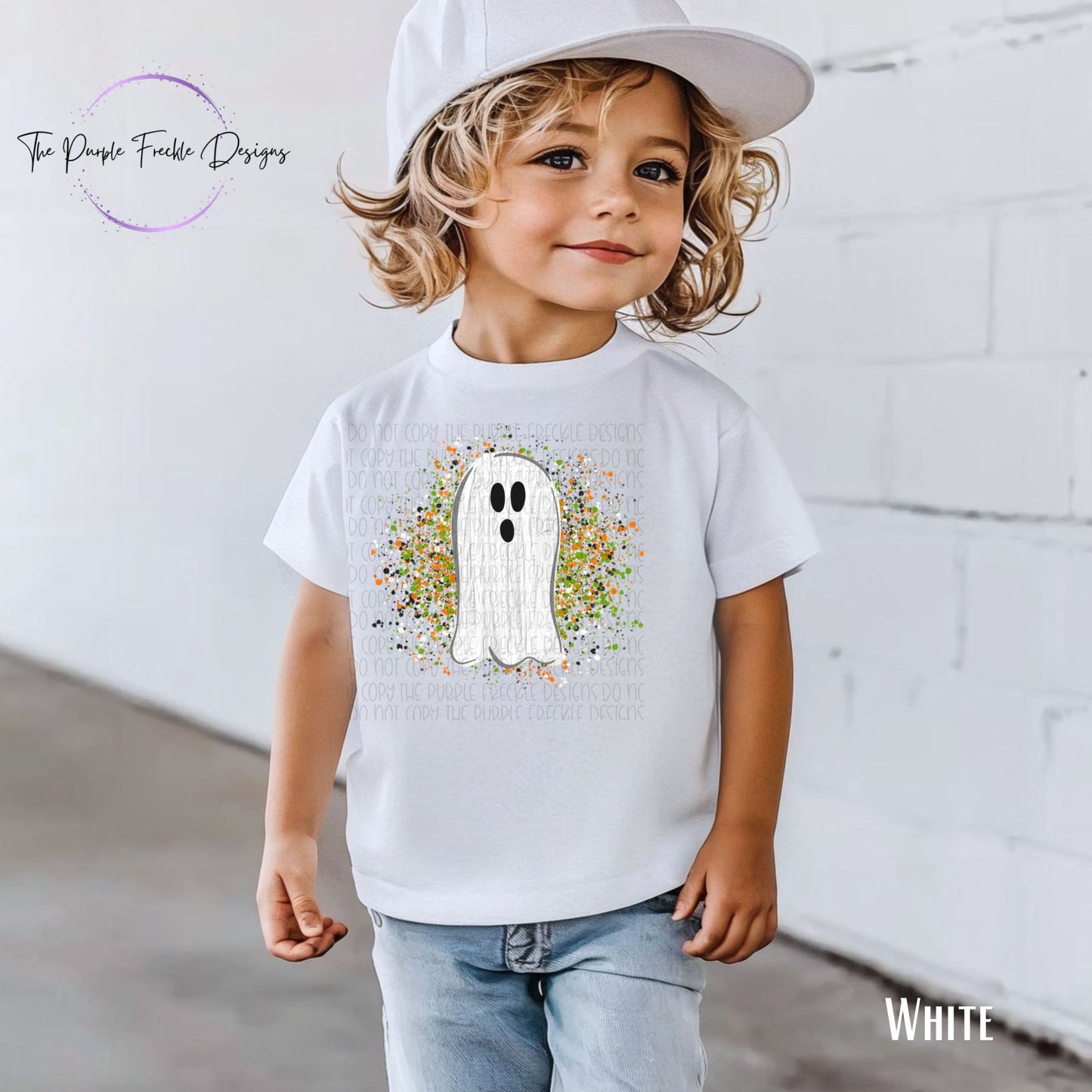 Boys Ghost Splatter