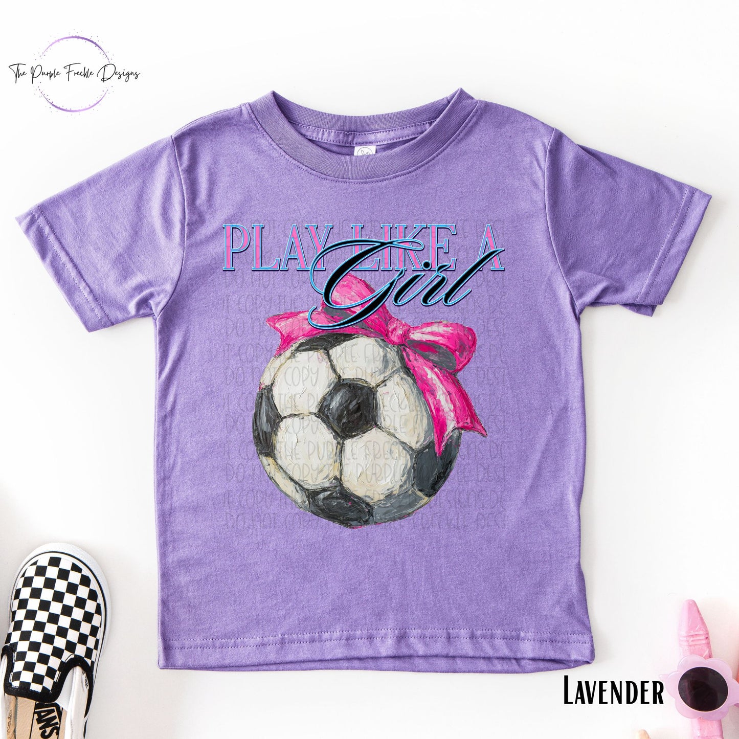Play Like A Soccer Girl Kids