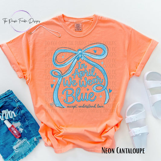 In April we Wear Blue