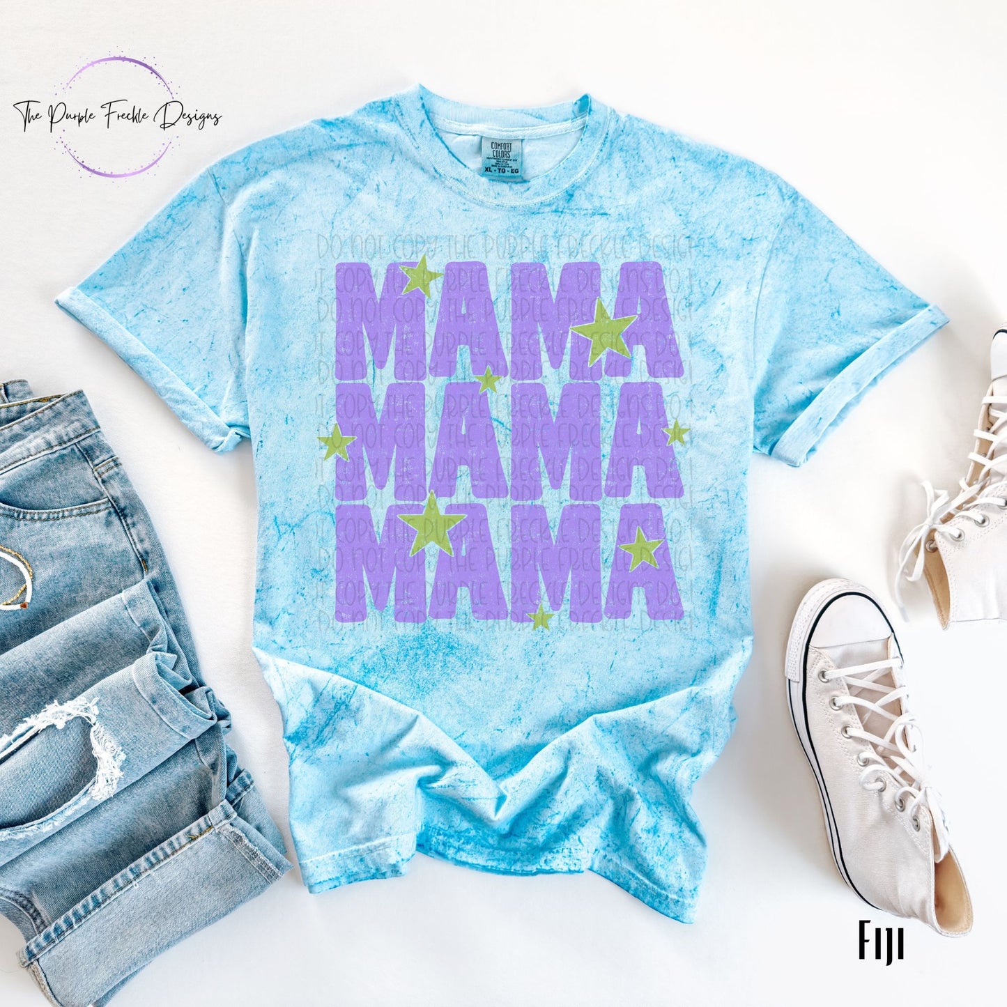 Mama Purple Stars