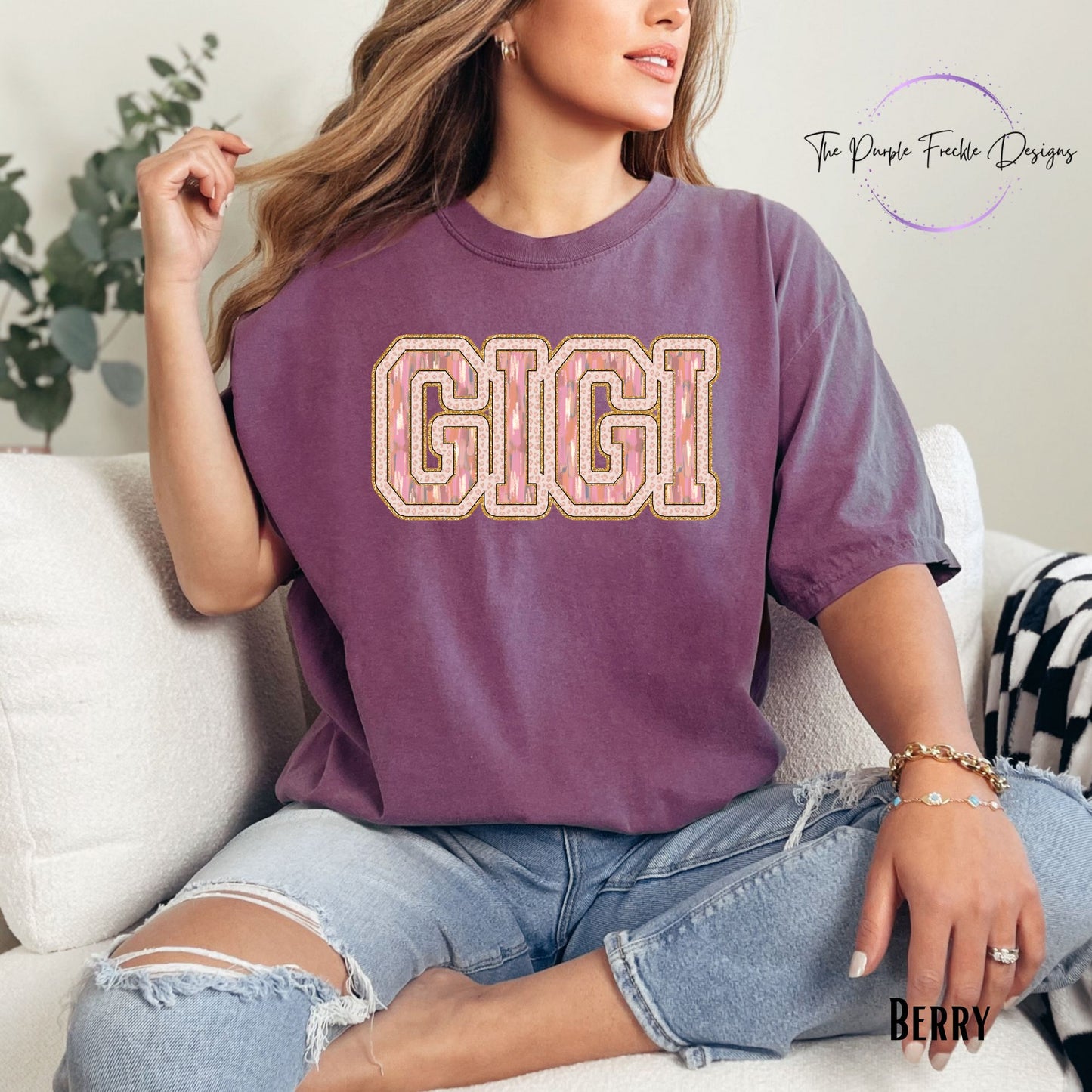 Pink Brushstroke Name
