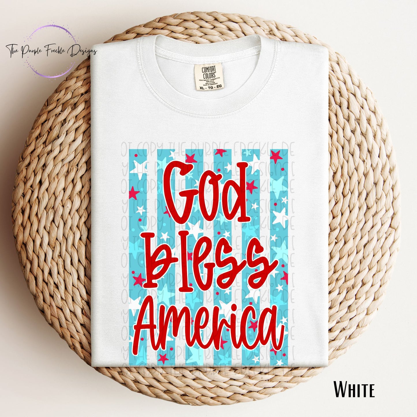 God Bless America Stripes